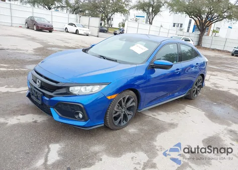2019 Honda Civic Sport z USA, uszkodzony, nr VIN SHHFK7H40KU422311